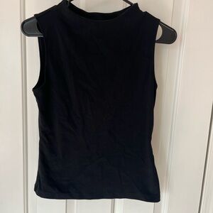 White House Black Market Sleeveless Black Top Size Small